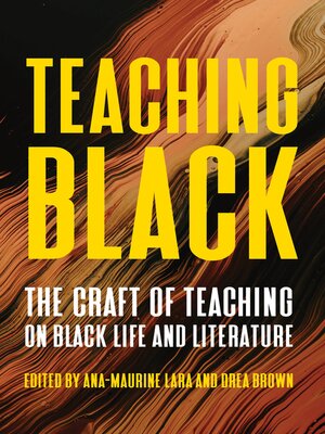 cover image of Teaching Black